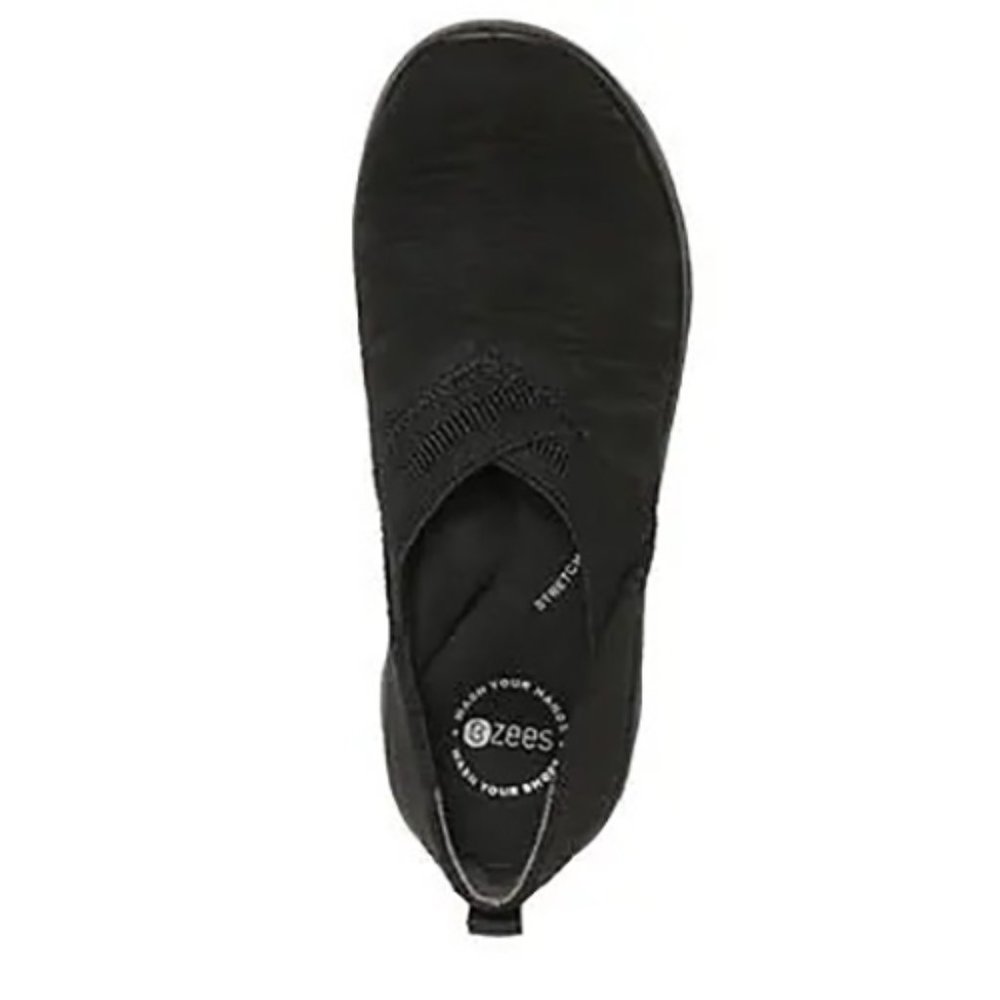Black  Bzees Ladies' Slip-on Shoe - Picture 2 of 6